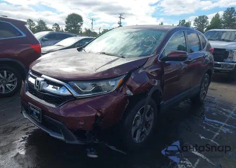 2018 Honda Cr-V Ex из США, поврежденный, VIN 7FARW2H50JE104688